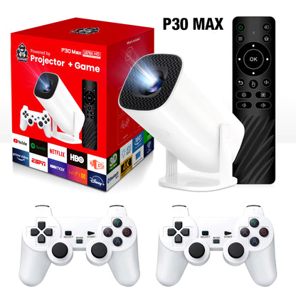 P30 Max Game Projector Mini Freestyle Home Theater for Xiaomi IOS Android Phone 720P Outdoor 1080P 4K Supported HDMI